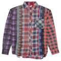 Rebuild by Flannel Shirt 7 Cuts Shirt / Reflection - Red/Grey