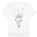 Chandelier and Snake Print T-Shirt - White