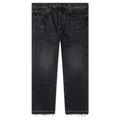 Released Hem Straight Jean - Vintage Black