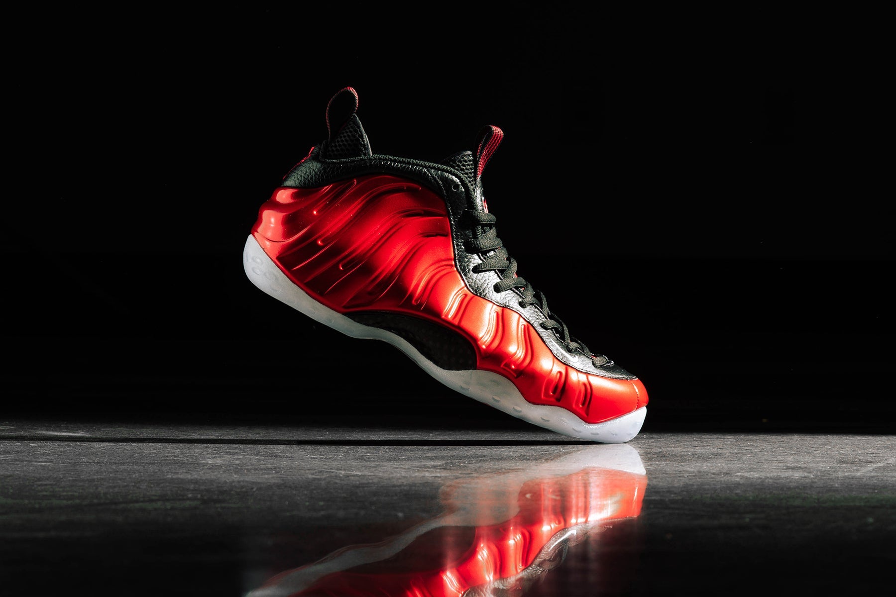 Air Foamposite One - Varsity Red/White/Black