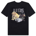 Rhinestone Hunting Dog Tee - Vintage Black