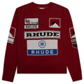 Ayrton Crewneck - Creme/Black/Blue