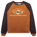 Black Hills L/S Raglan Sweatshirt - Camel/Black