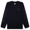 Rhude Cross Logo L/S Tee - Vintage Black