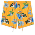 Yellow Loix Swim Trunks - Yellow/Multi