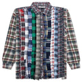 Ribbon Wide Flannel Shirt - Assorted