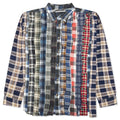 Ribbon Wide Flannel Shirt - Assorted