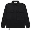 Ripstop Overshirt - Black