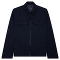 Rounded Bomber Jacket - Navy