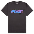 S/S Drip T-Shirt - Charcoal