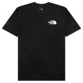 S/S Lava Tee - TNF Black/Lava