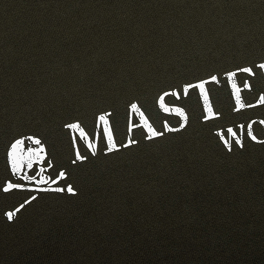 Logo Knit Hoodie - Olive