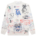 Saint Michael x Born X Raised LA L/S Tee - White