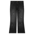 Double Knee Pants - Black