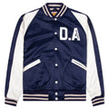 Satin Stadium Jacket - Navy