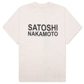 Satoshi Logo Tee - White