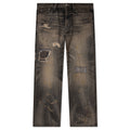 Savage Denim DP Wide Pants - Black