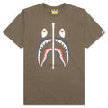 Shark Tee - Brown