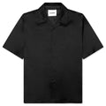 Viscose and Silk Twill Shirt - Black