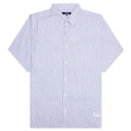 Short Sleeve Logo Shirt - Blue/White