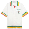 Short Sleeve Cuban Collar Shirt - White