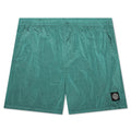 Nylon Metal Shorts - Turquoise
