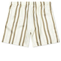Silk Short - Bark Stripe/Salt