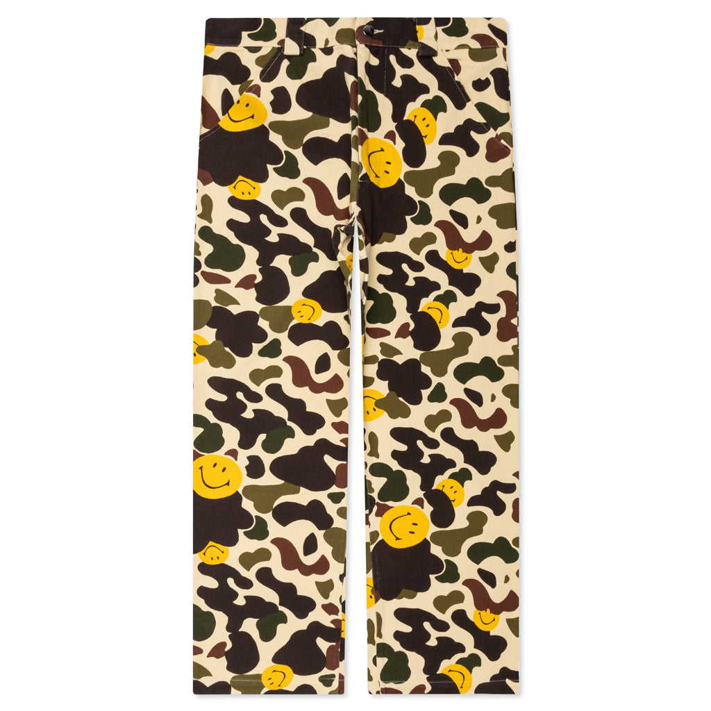 Smiley Camo Pants - Woodland