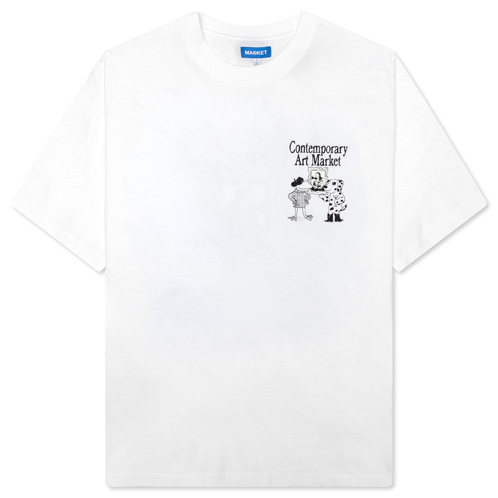 Smiley Museum UV T-Shirt - White