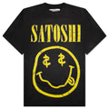 Smiley Tee - Washed Black