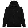 Sport Hoop Fleece Zip Up Jacket - Black/Dark Shadow