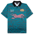 Sports Flage Polo Shirt - Deep Sea Green