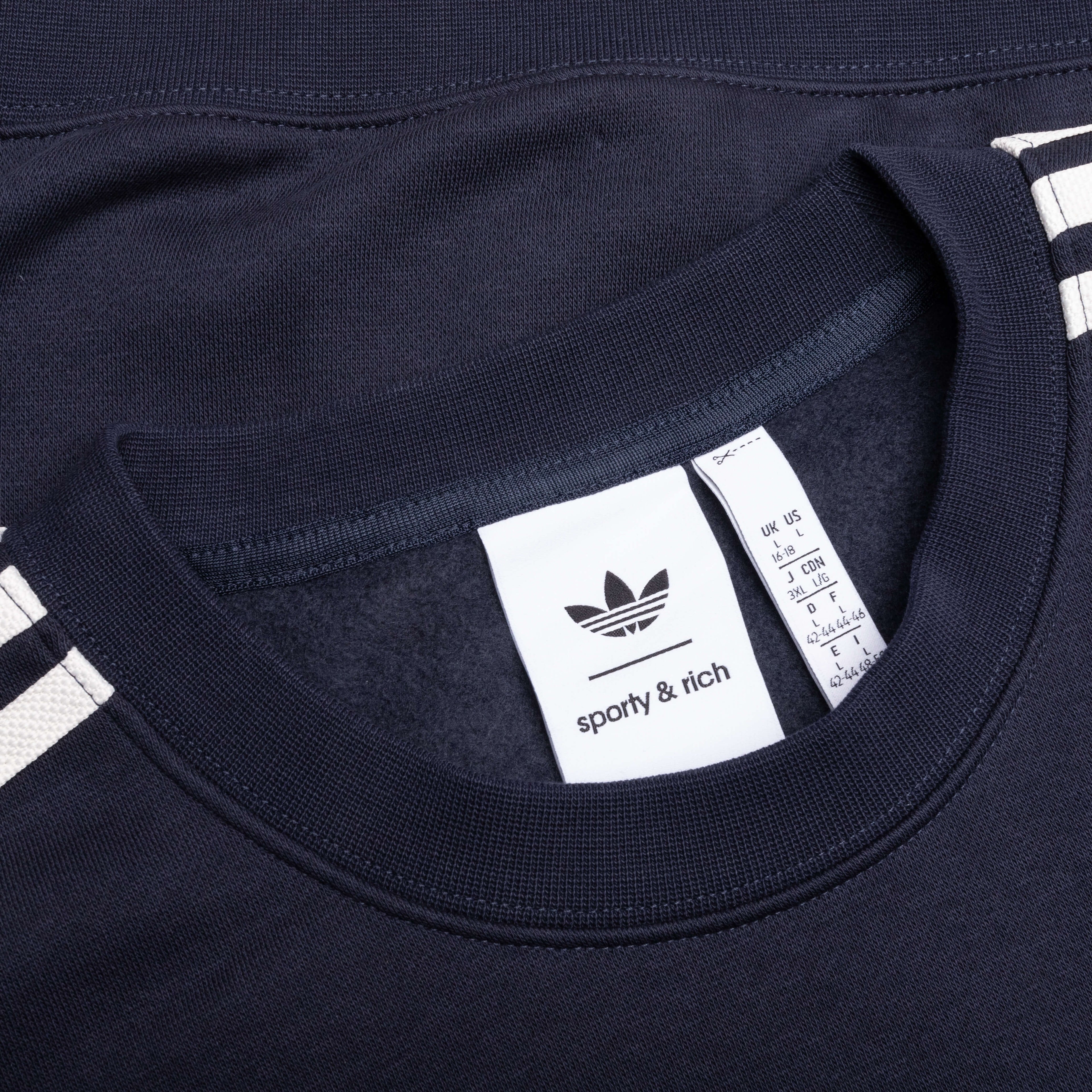 Adidas x Sporty & Rich Sweatshirt - Night Navy