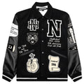 Stadium Jacket - Black/White