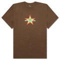 Star Logo Tee - Chocolate