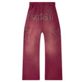 Star Studded Sweatpant - Burgundy