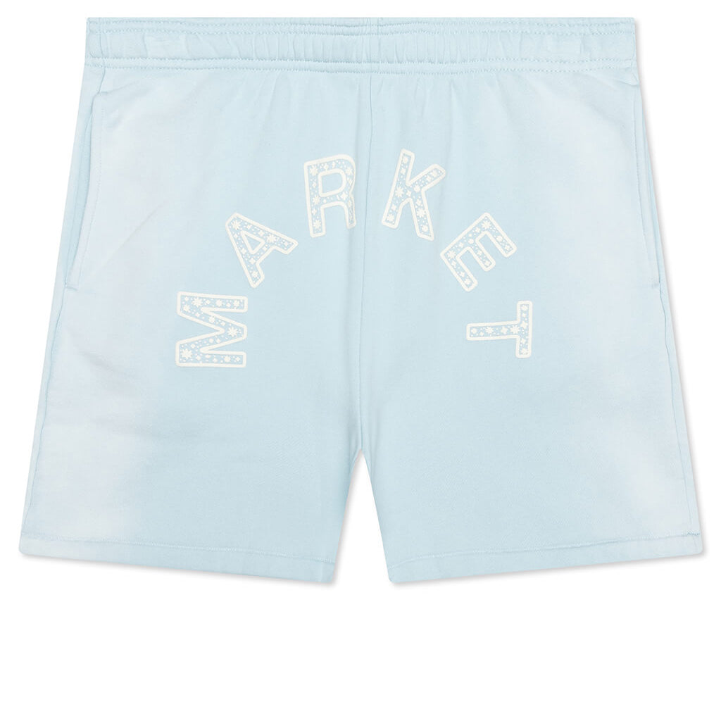 Starry Arc Fleece Short - Ice Blue