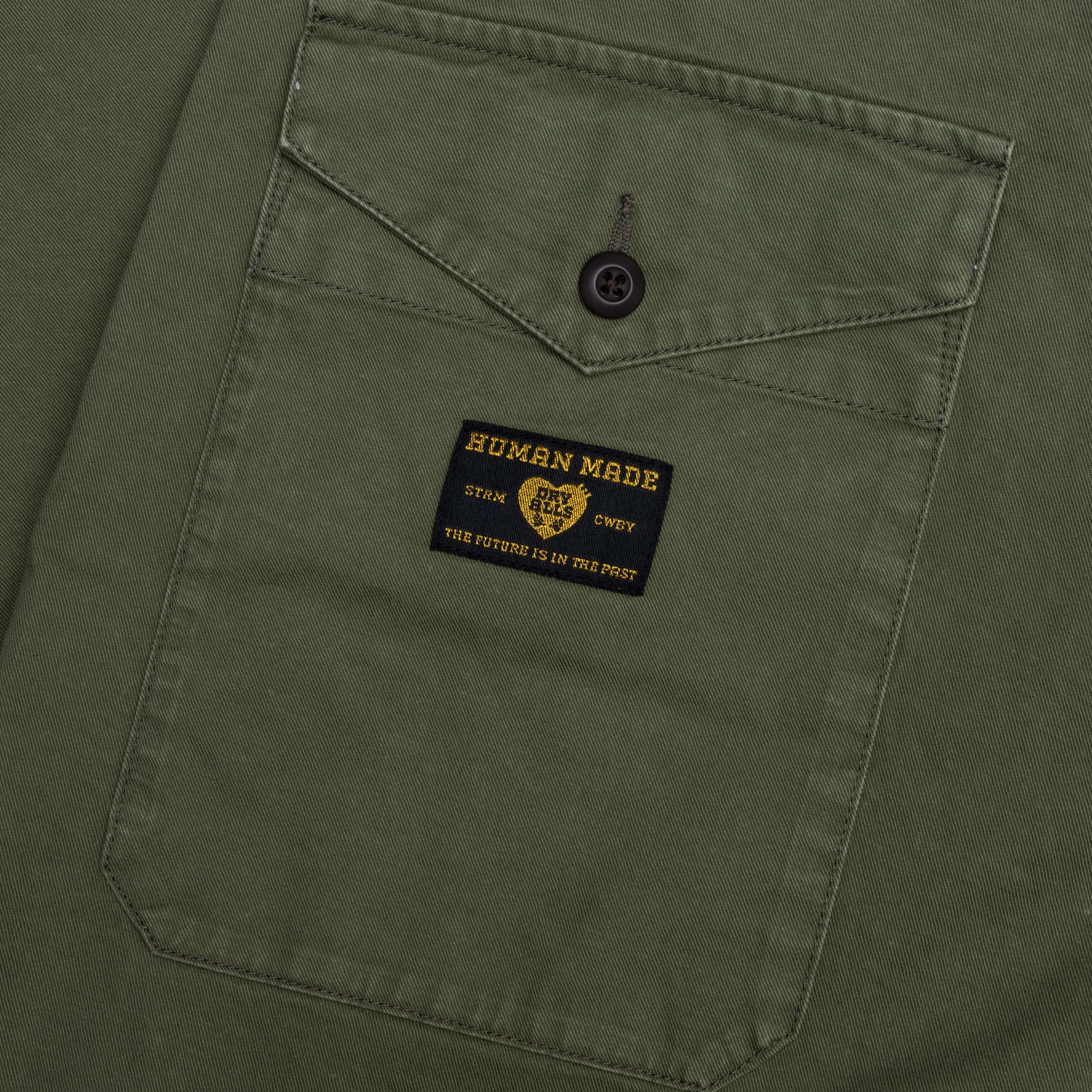 Straight Cargo Pants - Olive Drab