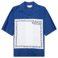 Poplin Bowling Shirt - Mazarine Blue