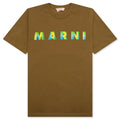 Creta Cotton T-Shirt With Gingham Logo - Creta