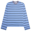 Striped Long Sleeve T-Shirt - Periwinkle
