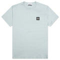 Compass Patch Logo S/S T-Shirt - Sky Blue