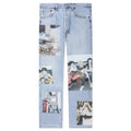 Tabloid Denim Pants - Indigo