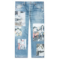 Tabloid Denim Pants - Indigo