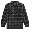Tartan Check Shirt L/S - Black