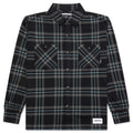 Tartan Check Shirt LS - Black