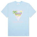 Tennis Club Icon Tee - Pale Blue