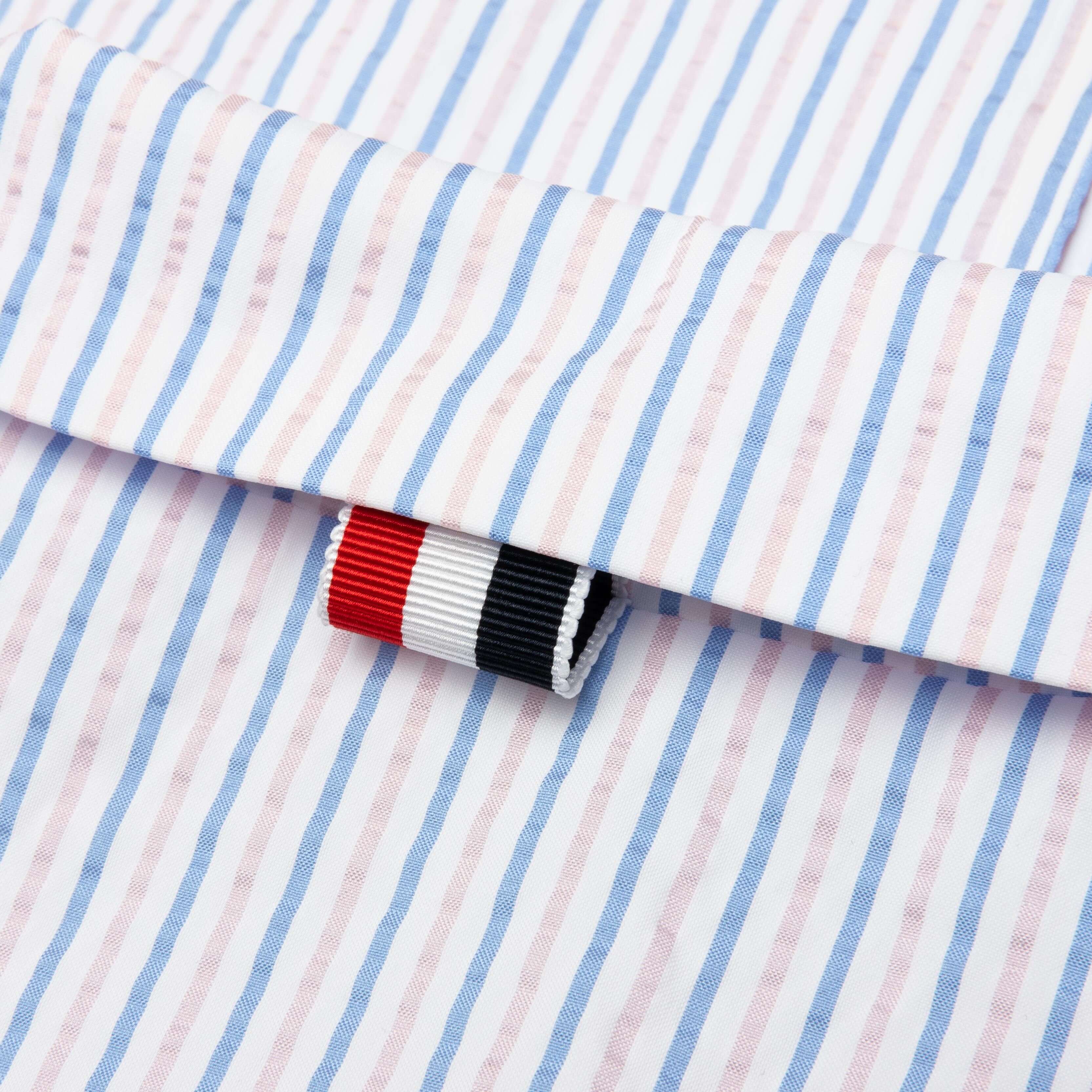 Seersucker Swim Shirt - Light Blue