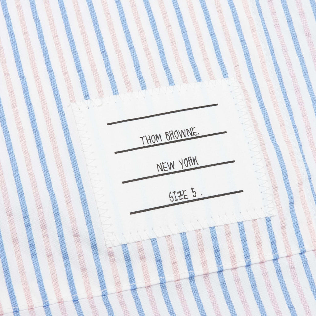 Seersucker Swim Shirt - Light Blue