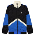 Track Jacket - Black/Ivory/Royal